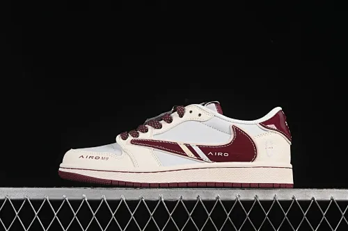 All Categories Air Jordan Jordan Series Basketball Shoes Air Jordan 1 Low High-end Customized Low-top Shoes Travis Scott x Fragment Design x Air Jordan 1 Low OG SP AJ1 Qiao 1 Ask the World Joint Jin Ruihong Low-top Cultural Casual Shoes FC1688-239